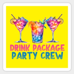 Drink Package Party Crew - Cruise Magnet